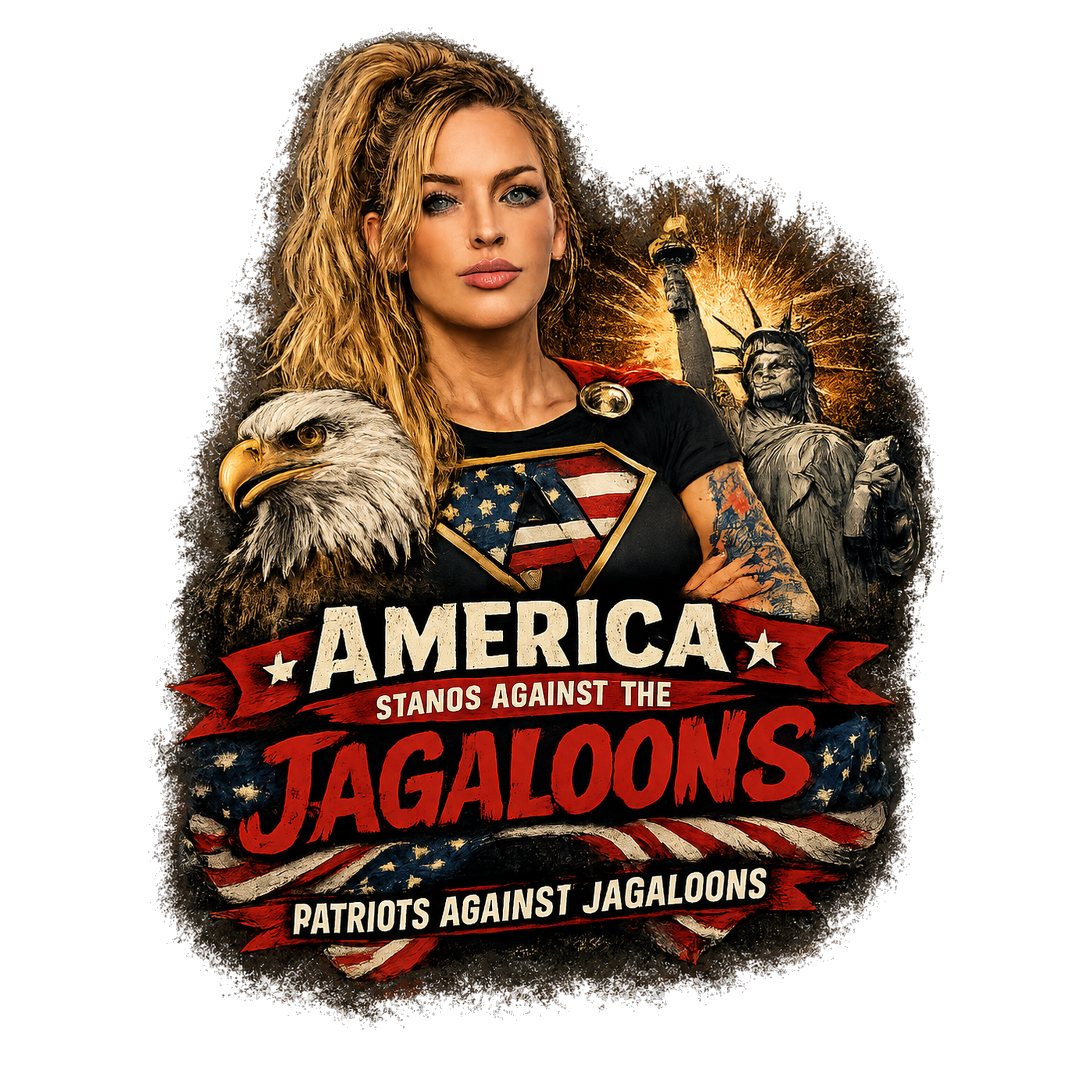 Jagaloons Trucker Hat merch preview.